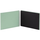 thumbnail of Fotoalbum Whire-O 40 Seiten 195x145mm mint/schwarz