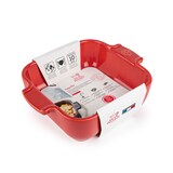 thumbnail of PEUGEOT Keramik Auflaufform APPOLIA 18cm Quadratisch Rot Spülmaschinenfest