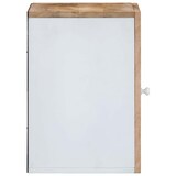 thumbnail of Helloshop26 - Mobiletto da bagno sospeso 38 x 33 x 48 cm design minimalista legno di mango bianco naturale 02_0057850