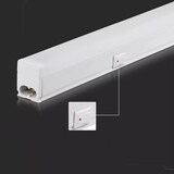 thumbnail of 31 cm 4w Unterbauleuchte LED 230V Lichtleiste Küche Lampe Beleuchtung Schrank Leuchte Warmweiß