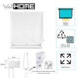 thumbnail of WellHome - Tenda a rullo in poliestere opaco 90 x 175 cm (larghezza x altezza) Bianco sporco