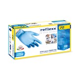thumbnail of Reflexx R72, guanto monouso, nitrile, taglia L, peso 3,5 gr, 100 pezzi, azzurro