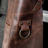 thumbnail of Boska Mr. Smith Küchenschürze Blau Pocket / mit einstellbare Band / Leder / Braun / 855 x 640 x 3 mm