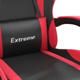thumbnail of vidaXL Gaming-Stuhl mit Fußstütze Schwarz und Rot Kunstleder