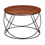 thumbnail of FineBuy Couchtisch Massivholz 60 cm Wohnzimmertisch Sofatisch Rund Tisch Holz