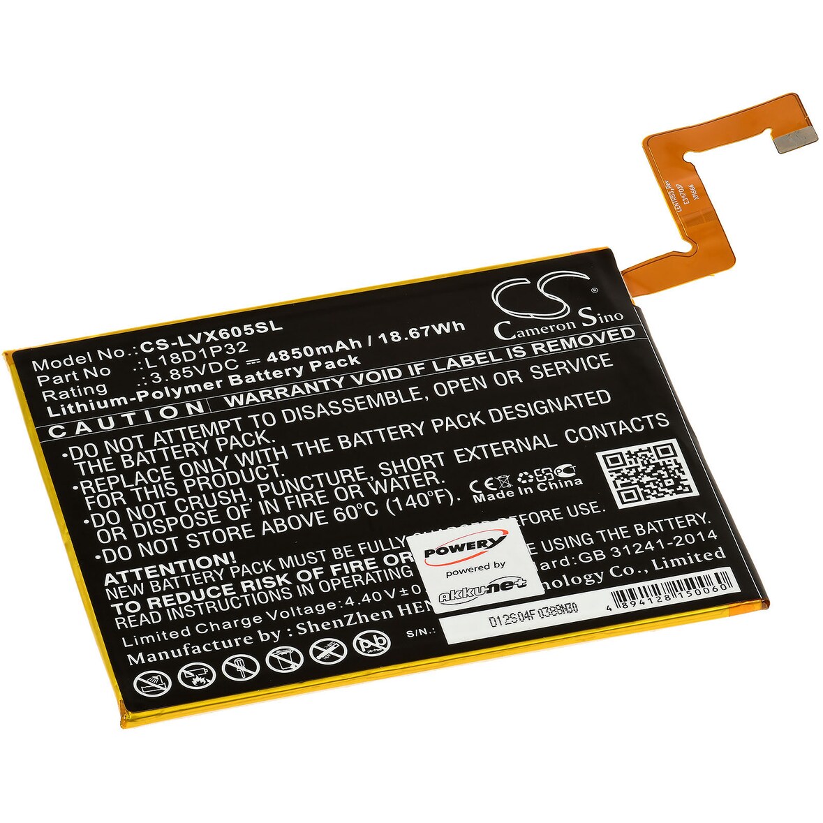 Akku für Tablet Lenovo Smart Tab M10