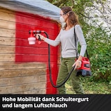 thumbnail of Einhell Akku-Farbsprühsystem TE-SY 18/90 Li-Solo Farbsprühpistole