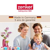 thumbnail of Zenker Springform Kuchenform Backform Kuchen Form Flachboden Antihaft 24 cm