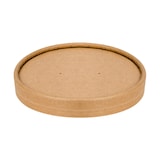 thumbnail of 125x Deckel für Suppenbecher Kraftpapier rund O11,5cm