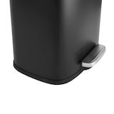 thumbnail of SVITA TQ30 Mülleimer schwarz 30L Treteimer Abfallbehälter Softclose Deckel