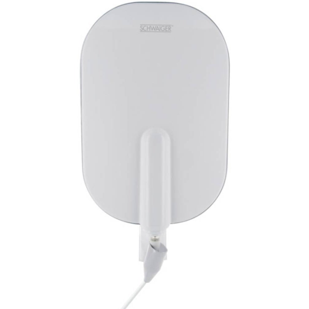 Schwaiger DTA4000 Aktive DVB-T/T2 Flachantenne Außenbereich Verstärkung: 36 dB Weiß