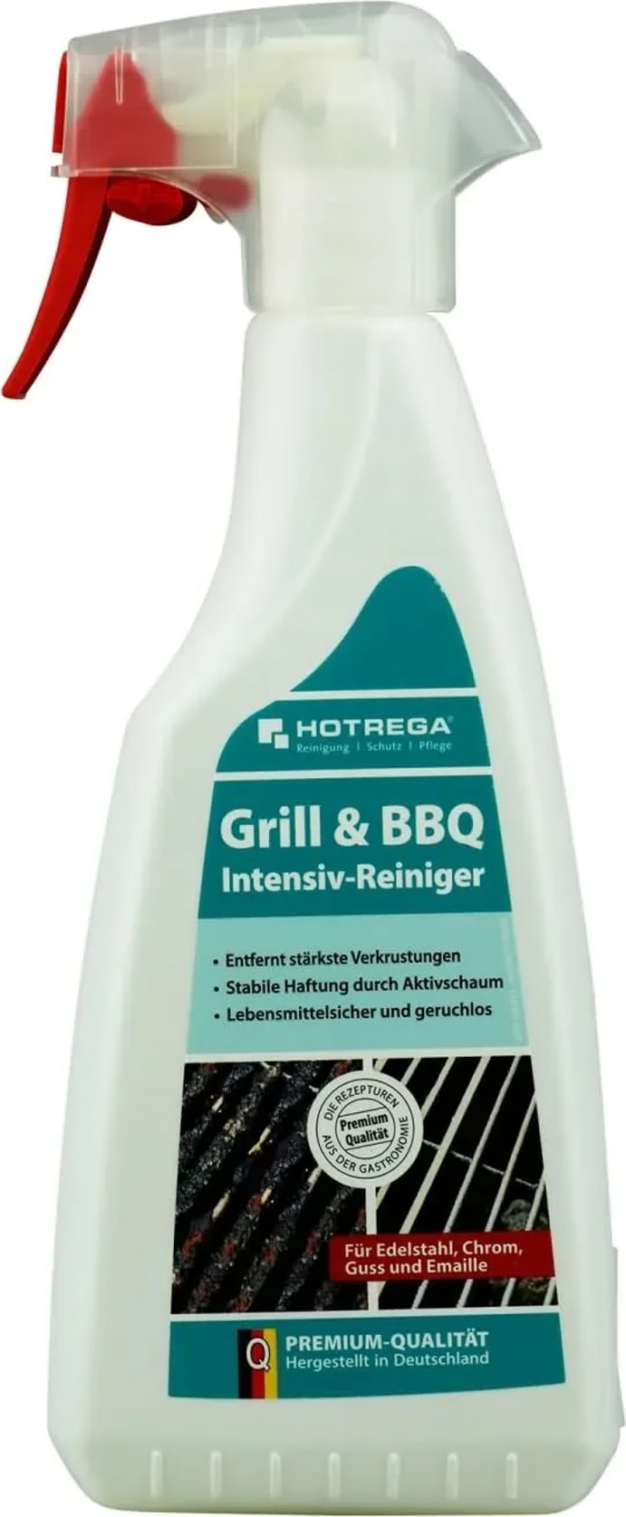 HOTREGA Grill- und BBQ Intensiv Reiniger 500 ml Flachsprühflasche