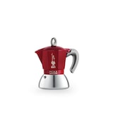 thumbnail of Bialetti Moka Induction Espressokocher, 2 Tassen, rot
