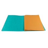 thumbnail of Exacompta 11503H 50x Aktendeckel, gerillter Rücken, für bis zu 350 Blatt, aus Colorspan-Karton 400g, 24x32cm für Format DIN A4 - Grün