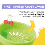 thumbnail of Wakaba Trinkflasche 400 ml Tritan BPA-frei Limettengrün