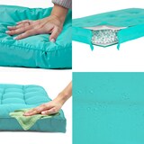 thumbnail of Coussin bain de soleil 185 x55cm Bleu caraïbes