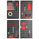 thumbnail of Werkzeuglochwand Jonah mit Haken und Halterungen - 4-teilig