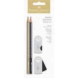 thumbnail of Faber Castell Bleistift Sparkle B gold/schwarz Rad+Spitzer