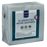 thumbnail of METRO Professional 50 serviettes microgaufrée 38x38 - Gris
