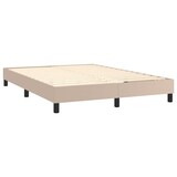 thumbnail of vidaXL Boxspringbettgestell Cappuccino-Braun 140x190 cm Kunstleder