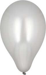 thumbnail of 100 Luftballons Ø 25 cm silber