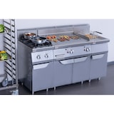 thumbnail of METRO PROFESSIONAL Gasgrillplatte GGG2700, Edelstahl, 80 x 70 x 54.7 cm, Piezozündung, silber