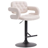 thumbnail of Barhocker Dublin Stoff beige/schwarz