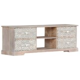 thumbnail of Helloshop26 - Meuble télé buffet tv télévision design pratique 120 cm bois d'acacia massif 2502281