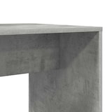 thumbnail of vidaXL Schreibtisch Beton Grau 138,5 x 55 x 143 cm Holzwerkstoff