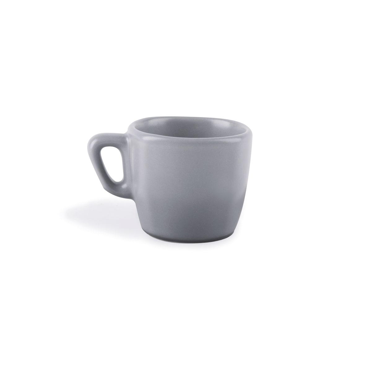 Excelsa set de 6 tazas de café Eclipse de porcelana 7 cl gris