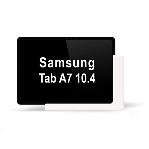 TabLines TWP001W Tablet Wandhalter für Samsung Tab A7 10.4 (2020), weiß