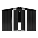 thumbnail of Helloshop26 - Abri de jardin cabane cabanon maison de stockage remise extérieur hangar outils robuste 257 x 779 x 181 cm acier 02_0022208