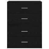 thumbnail of vidaXL Kasten met 2 lades 2 st 60x31x40 cm bewerkt hout zwart eiken