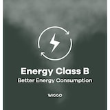 thumbnail of Wiggo WE-B643G(W) - Schuine Afzuigkap - 60cm - Wit Triple Glas