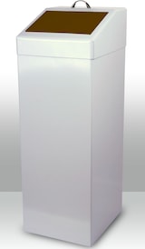thumbnail of Wertstoffsammler 87 ltr., HxBxT: 90x34x38cm, braun, inkl. Innenbehälter 87 ltr. (Abfalleimer, Abfallbehälter, Mülleimer)