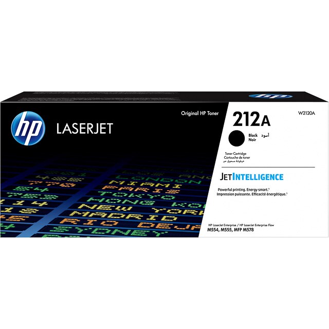 Laser/Kopierer HEWLETT PACKARD W2120A HP CLJ M554 TONER BLACK ST