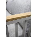 thumbnail of Salon de jardin 5 places en aluminium gris - NAPOLI