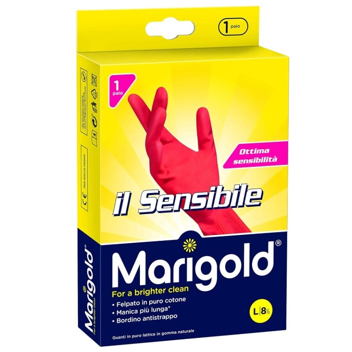 Marigold guanti "Il Sensibile" mis.L/8½ in lattice