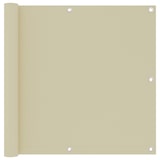 thumbnail of vidaXL Balkon-Sichtschutz Taupe 90x500 cm Oxford-Gewebe