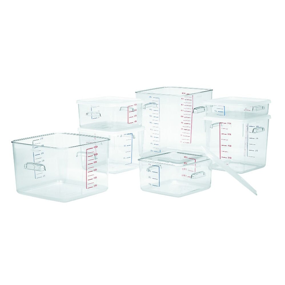 Platzsparender Behälter 17 Liter, Rubbermaid, VB 006318, Transparent