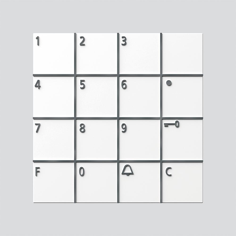 Siedle&Söhne Codeschloss-Modul COM 611-02 W 200036516-00