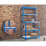 thumbnail of Steckregal inkl. Werkbank 2+3 blau