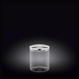 thumbnail of Wilmax Vorratsglas 760 ml mit Edelstahl Deckel Transparent WL-888513/A