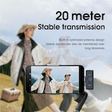 thumbnail of Microphone Sans Fil Clip-On Pour Un Son Clair Et Professionnel YONIS