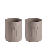 thumbnail of APS Bestekbak ELEMENT, set van 2, beton, Ø binnen 9,5 cm, hoogte 13,5 cm