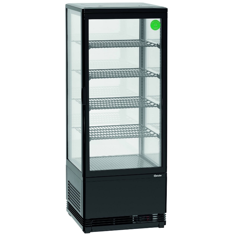 Vitrina refrigerada Bartscher 98L negra 700398G
