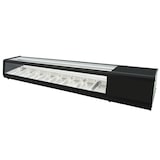 thumbnail of Gekoelde tapasvitrine met 4 gn 1/3 recht glas - 1810x400x300 mm - 160 W 230/1V - 13R88184 Eurast