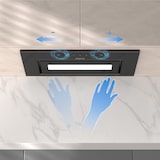 thumbnail of Cappa aspirante sottopensile CIARRA, cappa aspirante integrata 460 m³/h max., controllo touch e gesture, scarico e ricircolo VM6931B