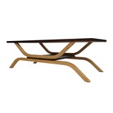 thumbnail of TV-Rack HWC-H38, Fernsehtisch Lowboard TV-Tisch, 35x110x48cm ~ Eiche-Optik