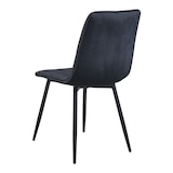 thumbnail of Helloshop26 - Lot de 2 chaises de salle à manger salon design moderne cuisine avec pieds arrondis 89 x 44 x 45 cm noir 03_0009631